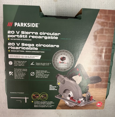 Sega circolare parkside 20v - circolare,
