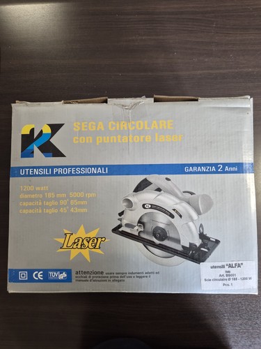 Sega circolare con - , puntatore